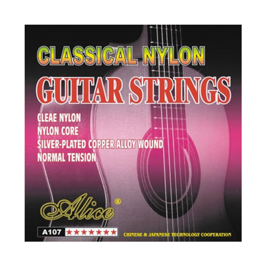 Juego de cuerdas para guitarra de nylon Allice A107N