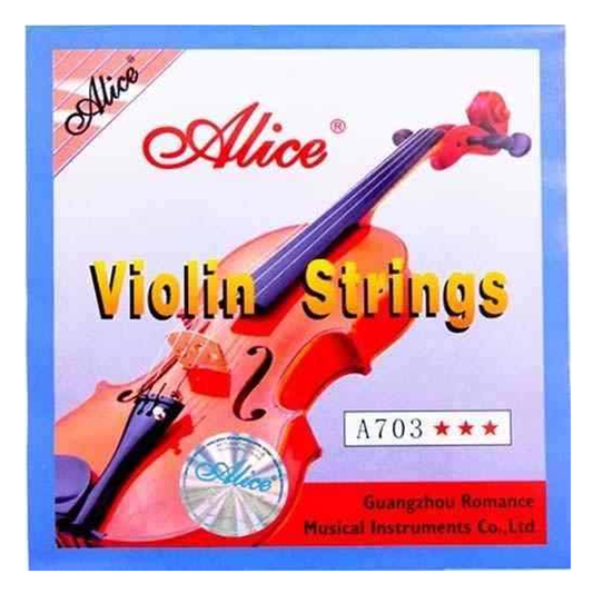Juego de cuerdas para violín Allice A703