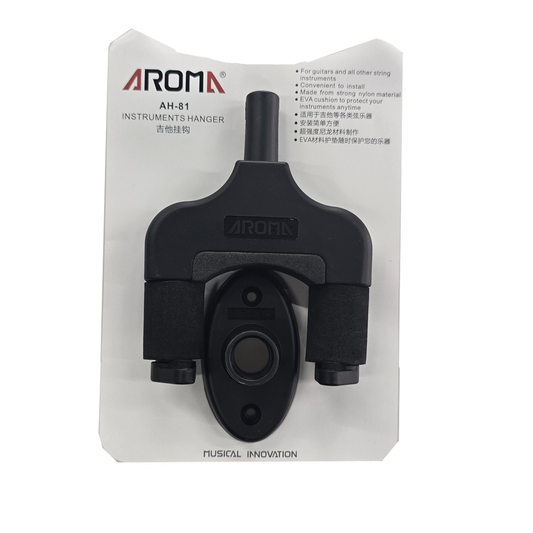 Base de pared para guitarra o bajo Aroma AH-81