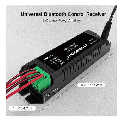 Mini amplificador con bluetooth  STUDIOFINIX AMPBTX01