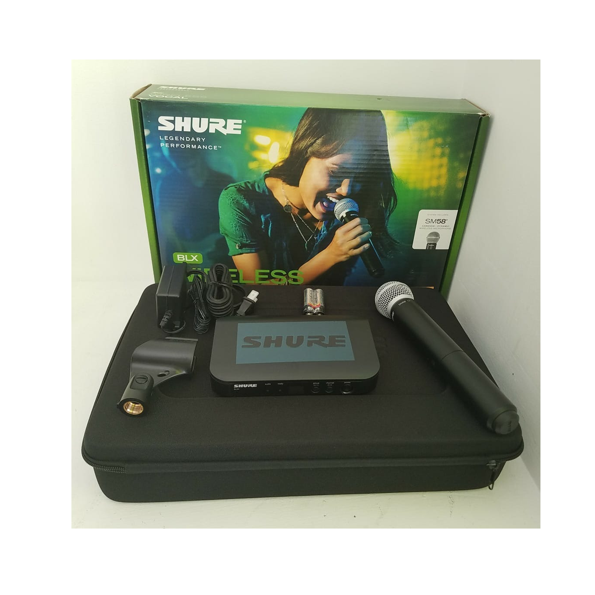 Micrófono Inalámbrico SHURE BLX24SM58
