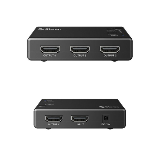 Splitter (Divisor) HDMI de 4 salidas Steren BOS-404