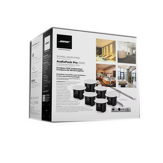 Sistema de audio Pro Pack Bose PROC6W