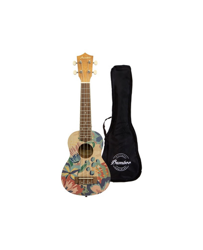 Ukelele Soprano Bamboo Caramelle