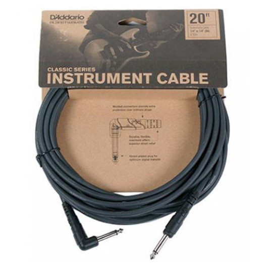 Cable para Instrumento de 1/4 mono Planet Waves PWCGTRA20