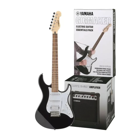 Guitarra eléctrica Yamaha Kit (combo) EG112GPIIBL