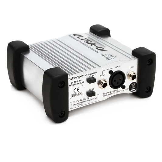 Caja Directa Activa Behringer Ultra Di Di-100