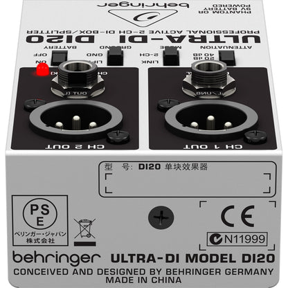 Caja Directa Activa Behringer Di20