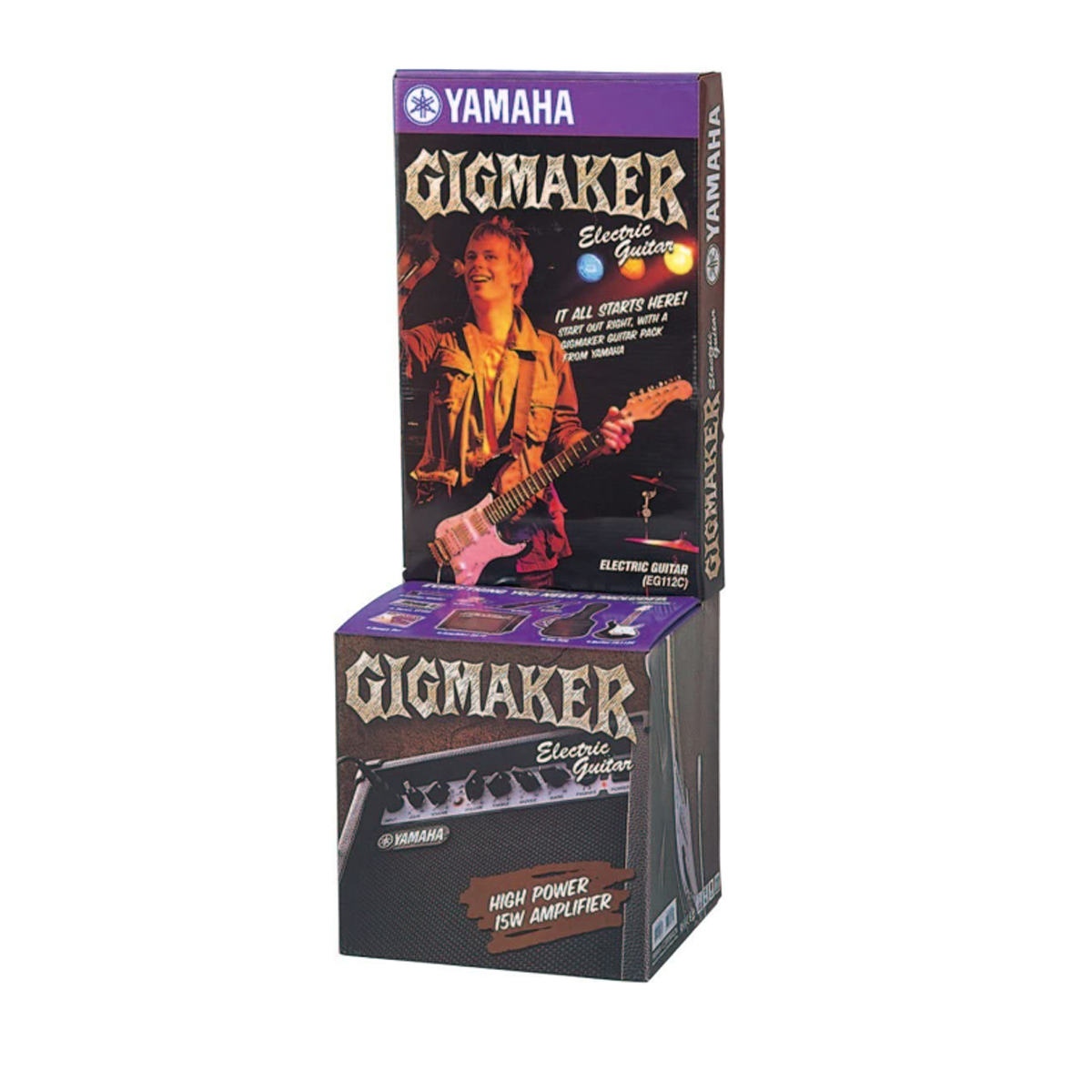 Guitarra eléctrica Yamaha Kit (combo) EG112GPIIBL