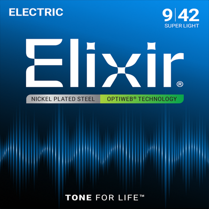 Juego de cuerdas para Guitarra Eléctrica Elixir EX19002