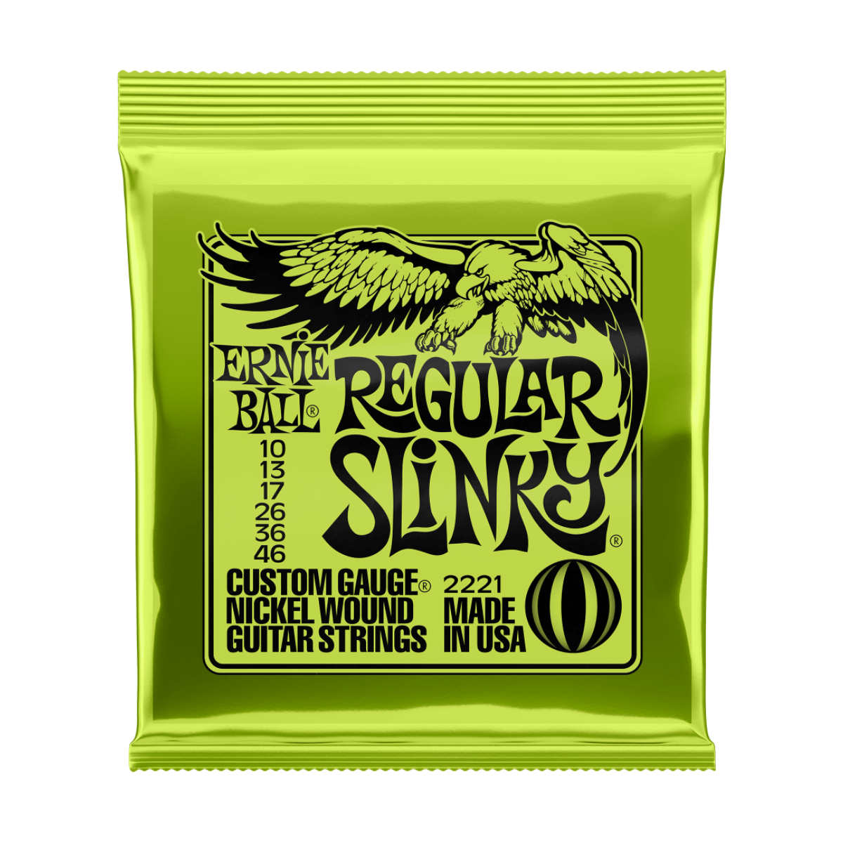 Juego de cuerdas para Guitarra Eléctrica Ernie Ball 2221