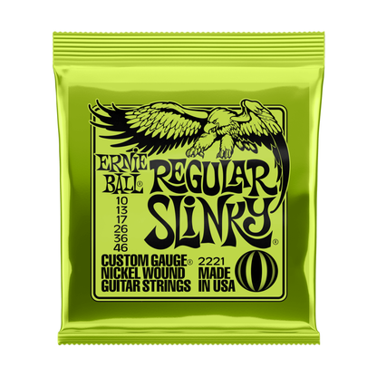 Juego de cuerdas para Guitarra Eléctrica Ernie Ball 2221