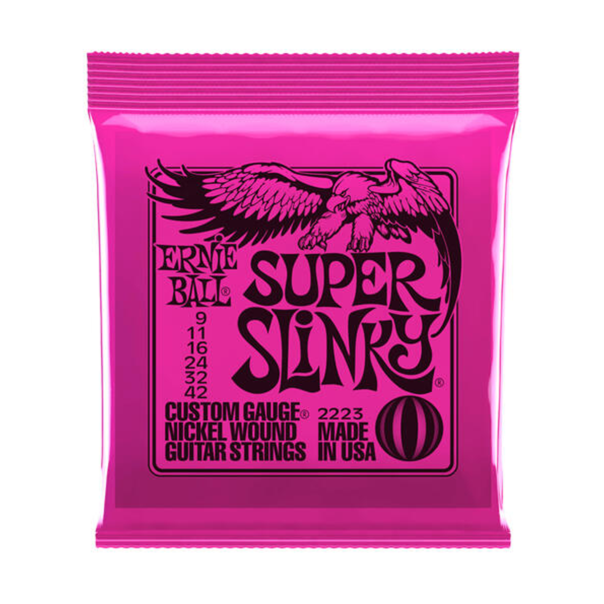 Juego de cuerdas para guitarra eléctrica Ernie Ball 2223