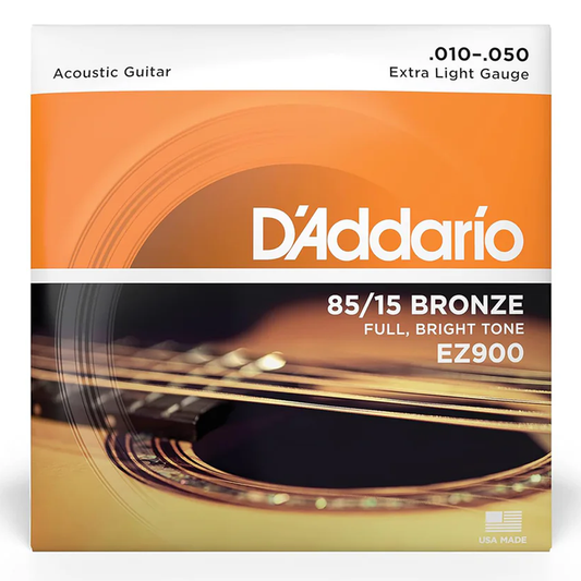 Juego de cuerdas de metal para Guitarra Acústica D´Addario EZ900