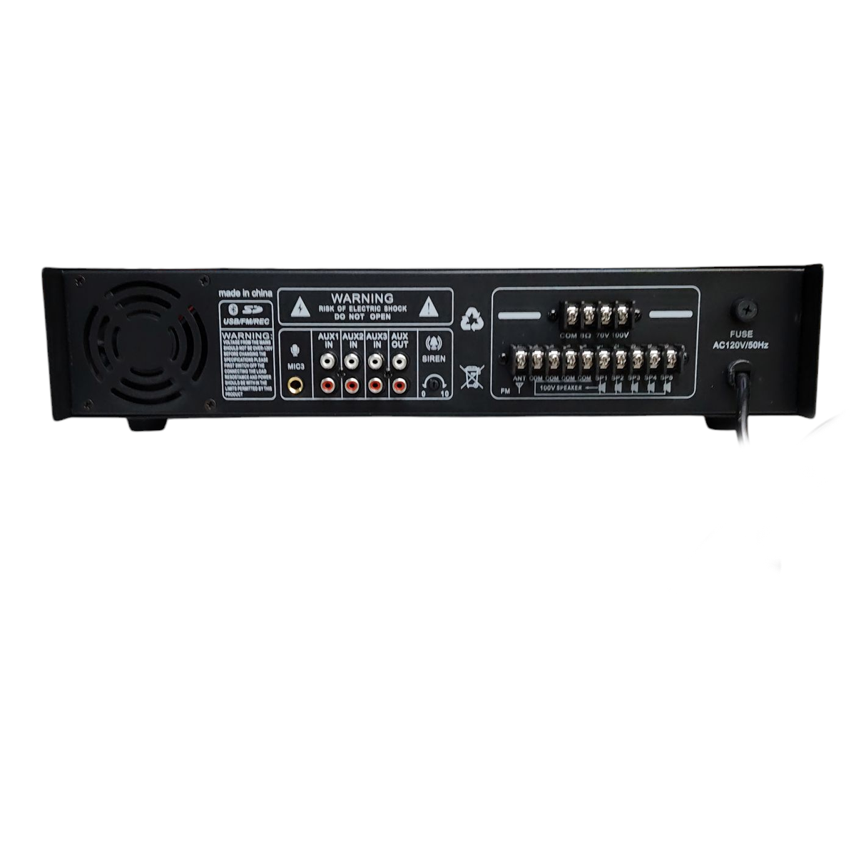 Amplificador de 5 Zonas c/BT y MP3 M2 FA2250