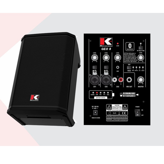 Parlante activo recargable Kohlt GEO8