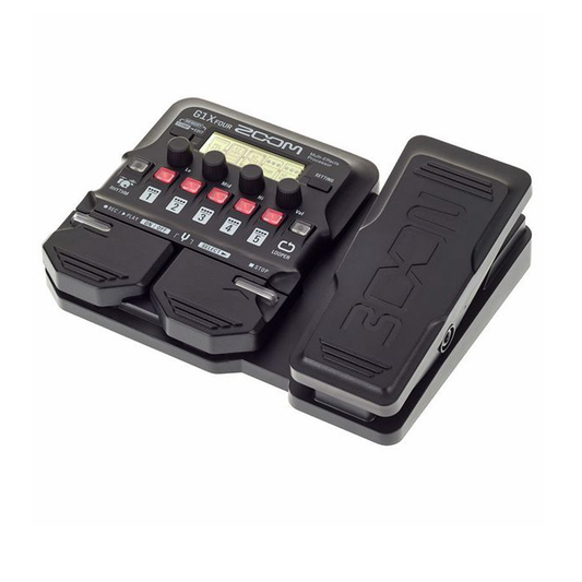 Pedal Multiefectos Para Guitarra Zoom G1XFOUR