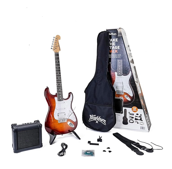 Guitarra eléctrica Washburn Combo (Kit) SDFSBPACK