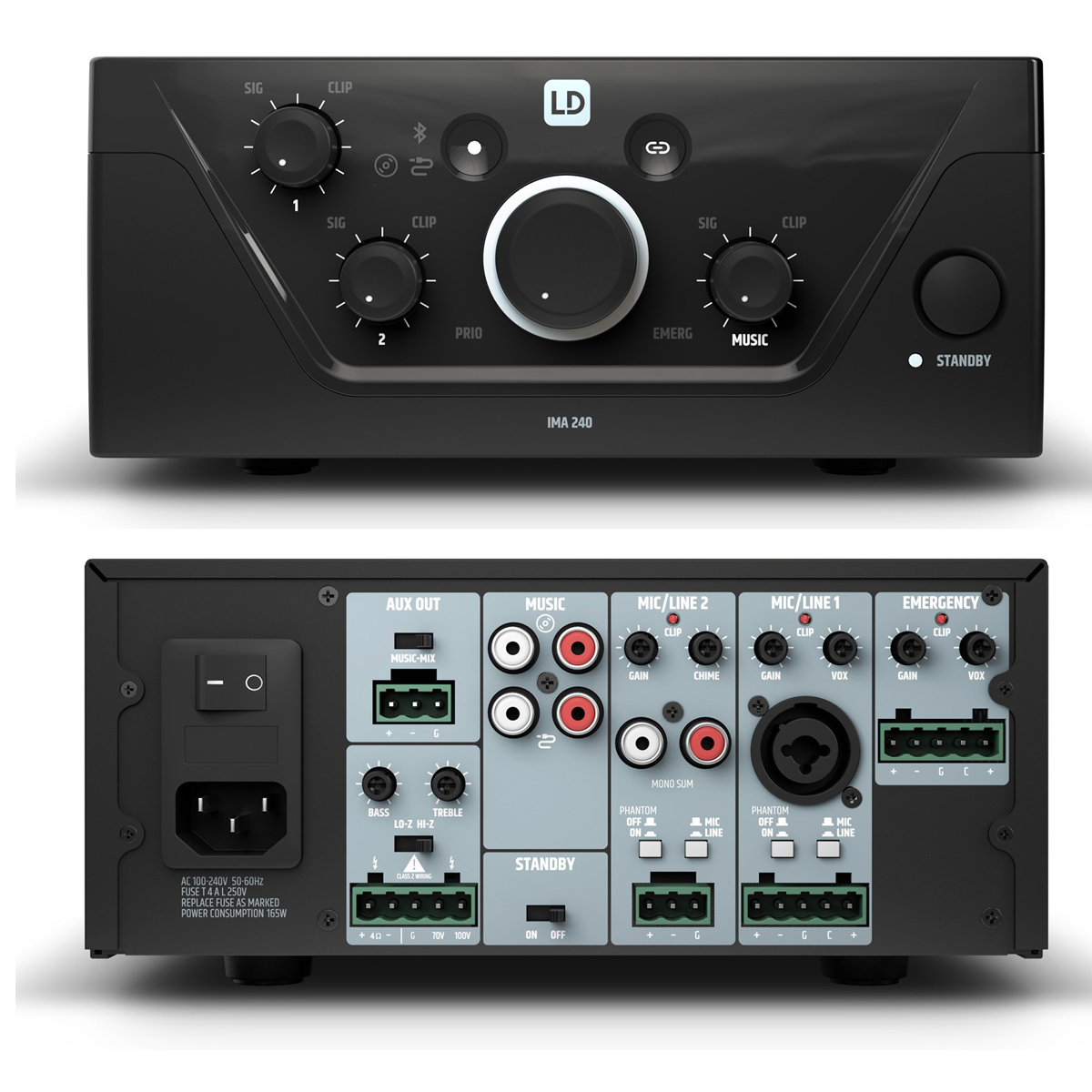 Amplificador mezclador LD Systems LDIMA240