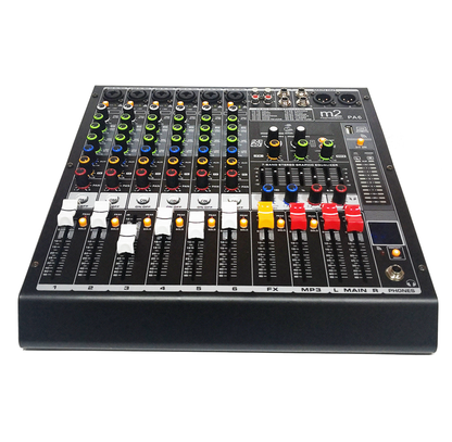 Mezcladora de 6 canales con efectos y MP3 M2PA6