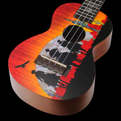 Ukelele Concierto Mahalo Wild West MA2WW
