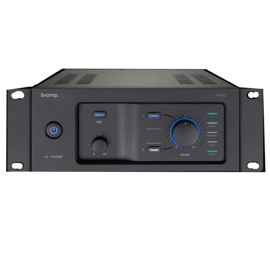 Amplificador y Mezclador Biamp MA60