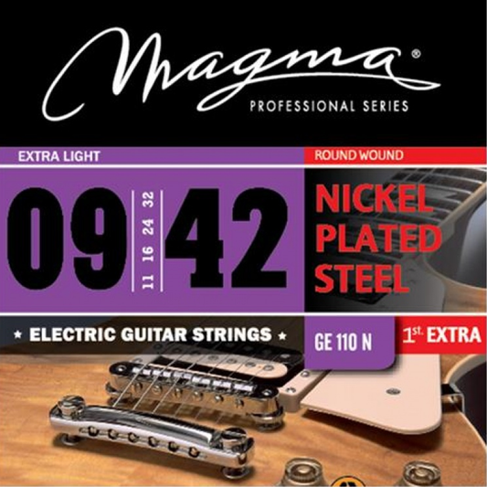 Juego de cuerdas para guitarra eléctrica Magma GE110N