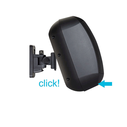 Parlante de superficie de 2 vías Biamp MASK4CT