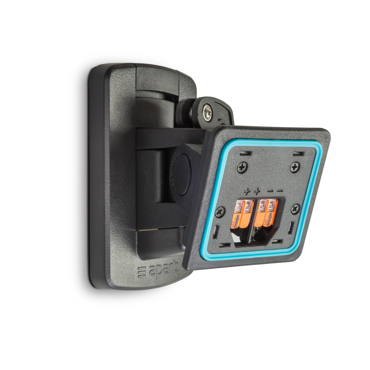 Par de Parlante de superficie de 2 vías, Biamp MASK6CT-BL