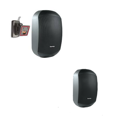 Parlante de superficie de 2 vías, Biamp MASK6CT-BL