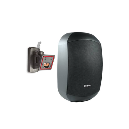 Par de Parlante de superficie de 2 vías, Biamp MASK6CT-BL