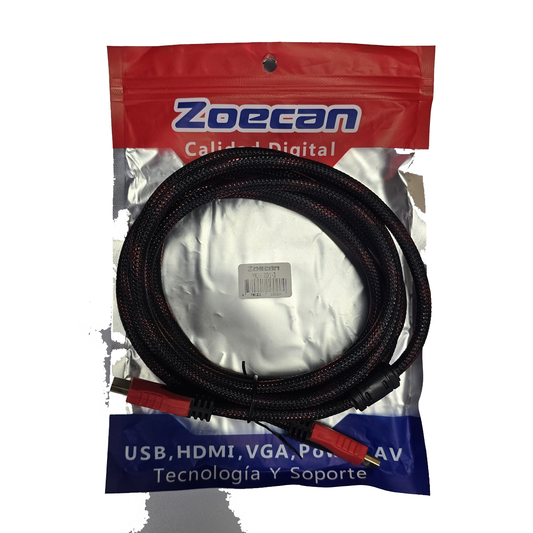 Cable HDMI de 3 Mts ZoeCan MCH201-3