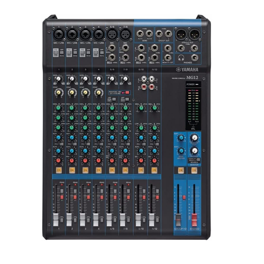 Mezcladora De 12 Canales Yamaha MG12