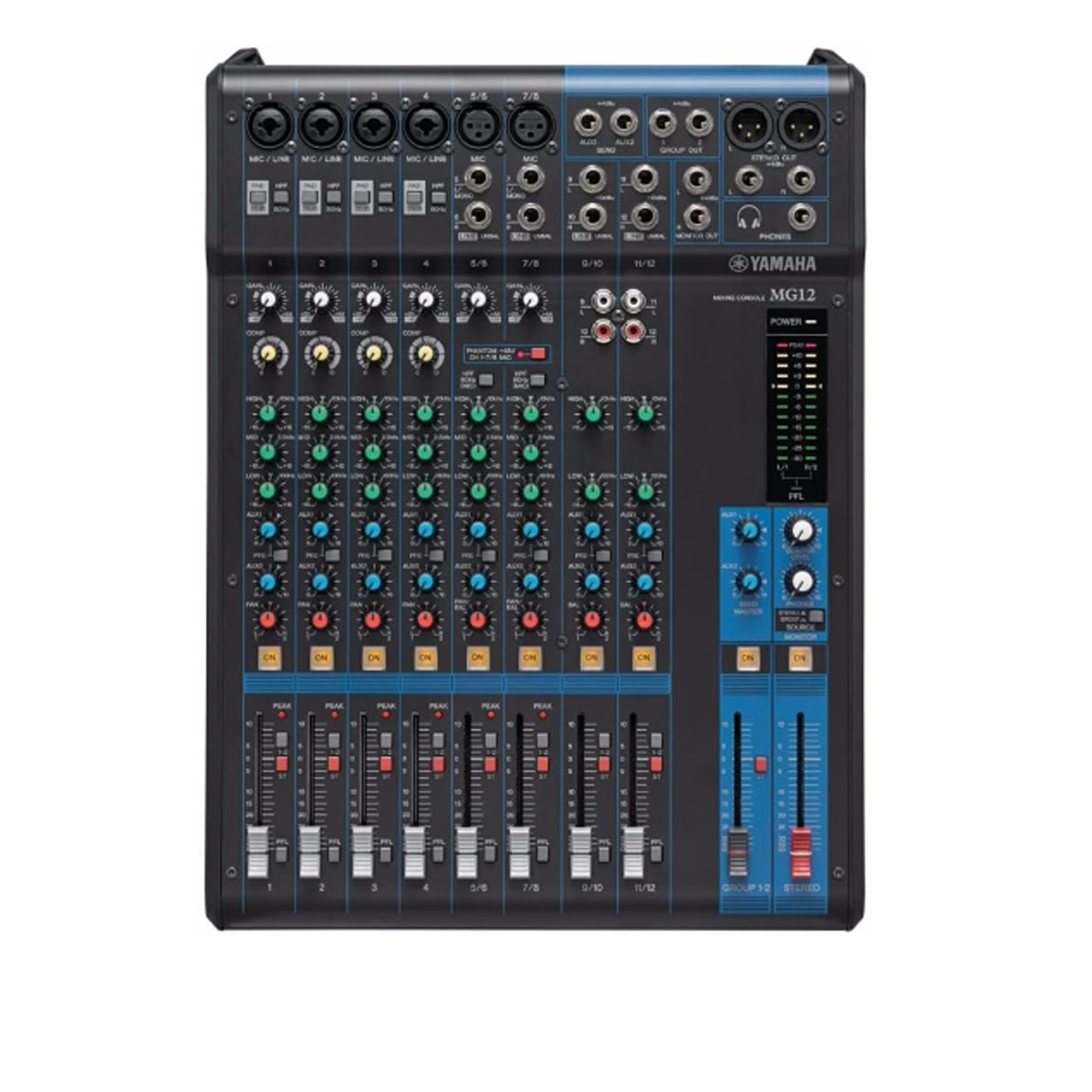 Mezcladora de 12 canales Yamaha MG12