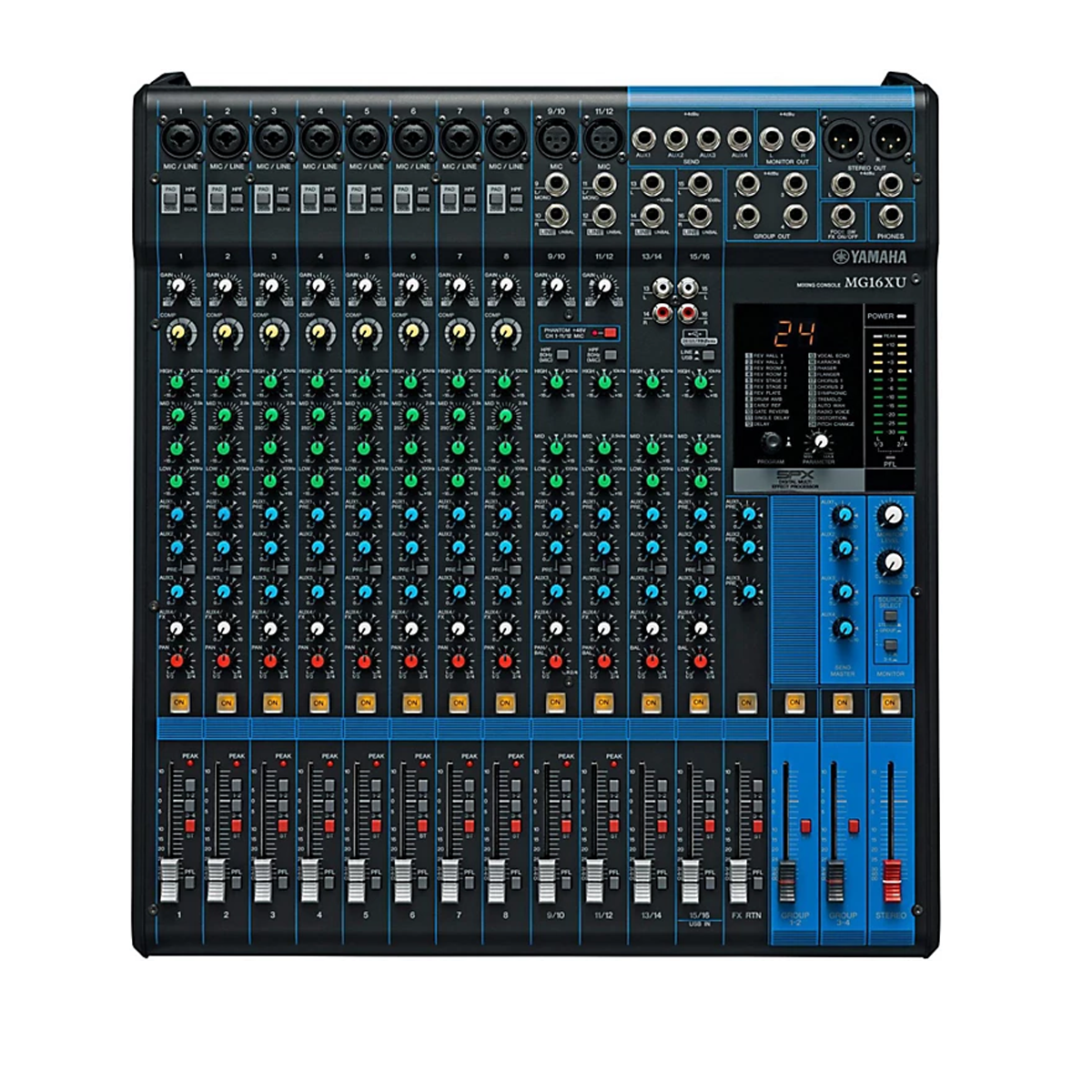Mezcladora de 16 canales Yamaha MG16XU