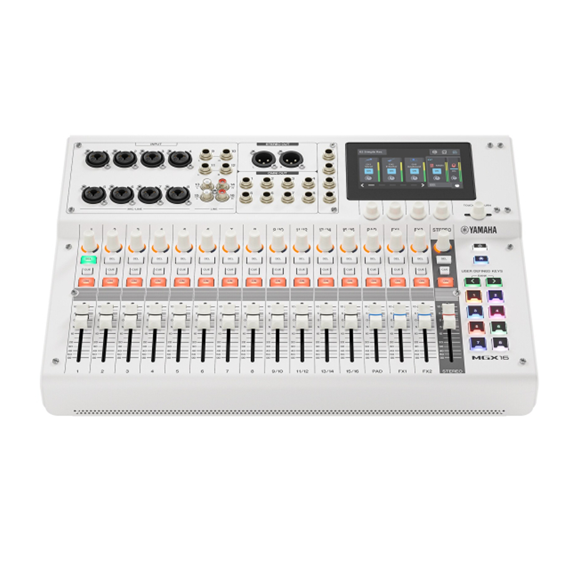 Mezcladora digital Yamaha MGX16WHT