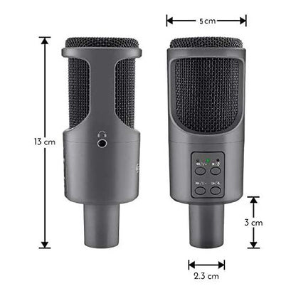 Micrófono condensado para PC Steren MIC-555