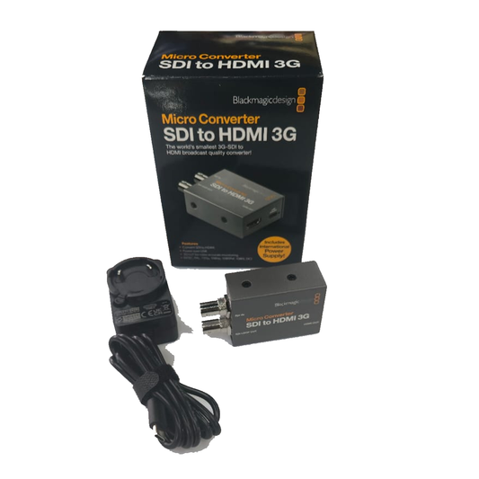 Micro convertidor de SDI a HDMI Black Magic  SH03G