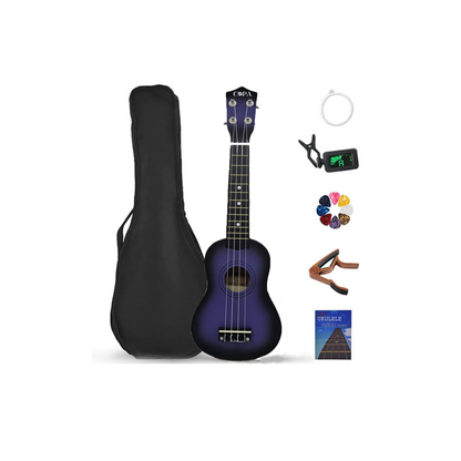 Ukelele soprano con accesorios Copa XY101