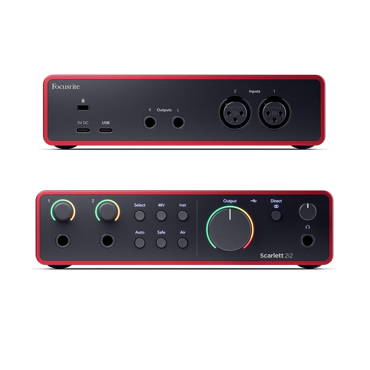 Interfaz de Audio USB Focusrite Scarlett 2i2 – 4.ª Generación