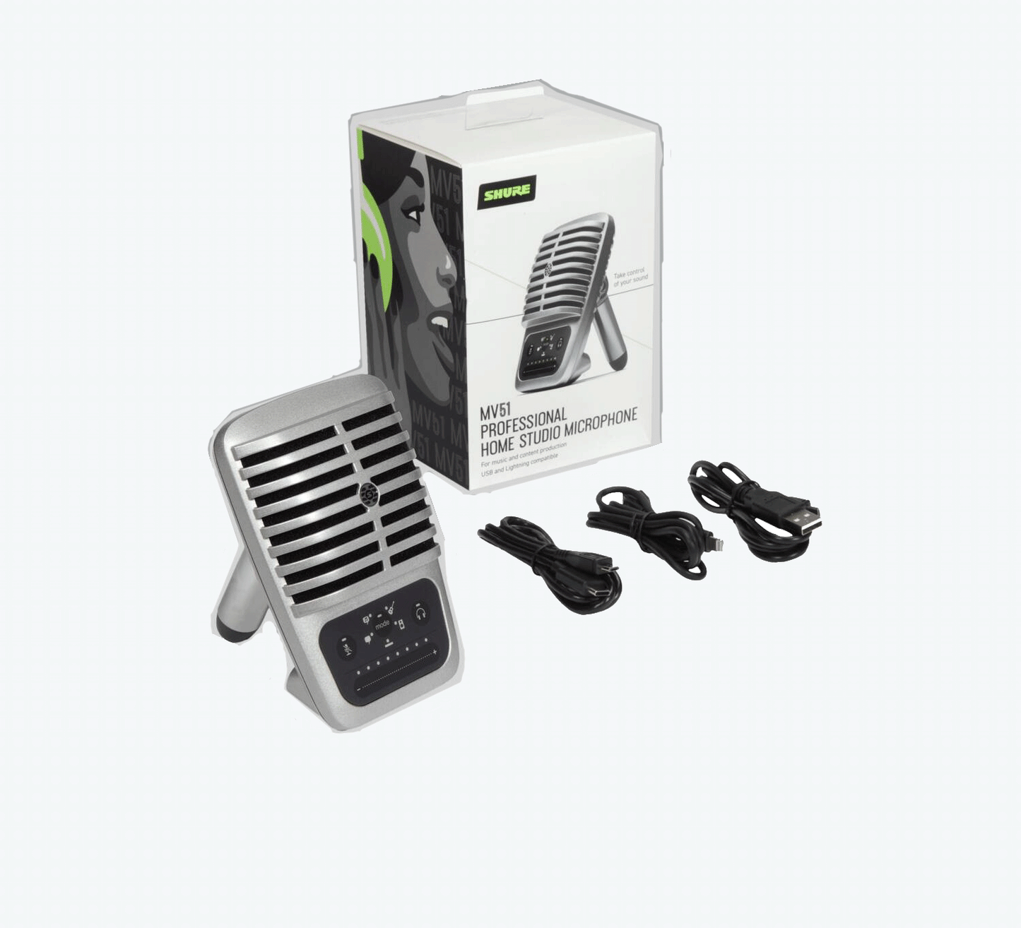 Micrófono Condensado Digital Shure MV51DIG