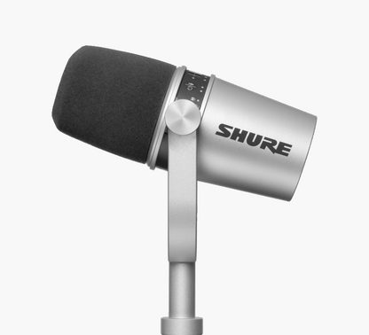 Micrófono Dinámico para Podcast Shure MV7
