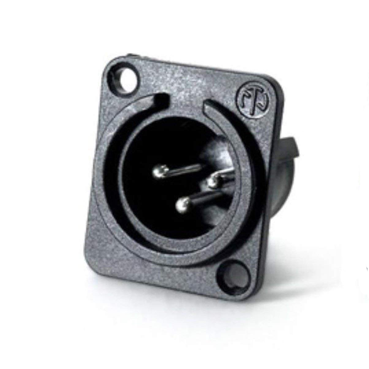 Conector Chasís macho Neutrik NC3MDL