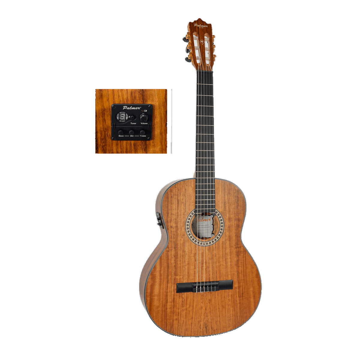 Guitarra electroaústica Palmer PC17EQNVP
