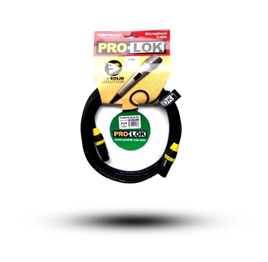 Cable XLR a XLR de 6 Mts Prolok PCM20XP