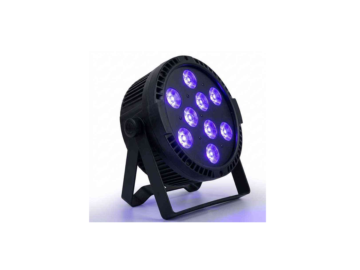 Par Led 9x4w RGB 4 en 1 GOLDEN CENTURY PL02A-4H