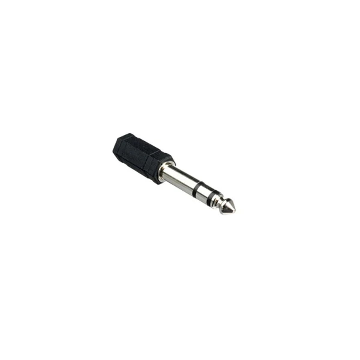 Adaptador de audio estéreo 3.5 mm hembra a 1/4” macho PL100