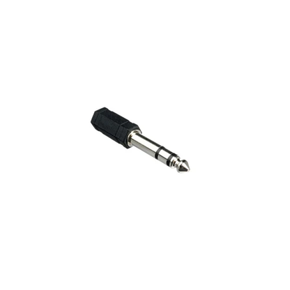 Adaptador de audio estéreo 3.5 mm hembra a 1/4” macho PL100