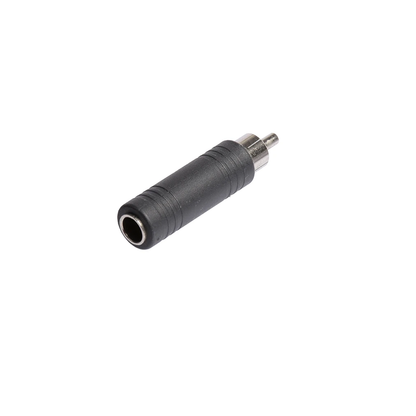 Adaptador de audio RCA macho a 1/4” hembra PL110