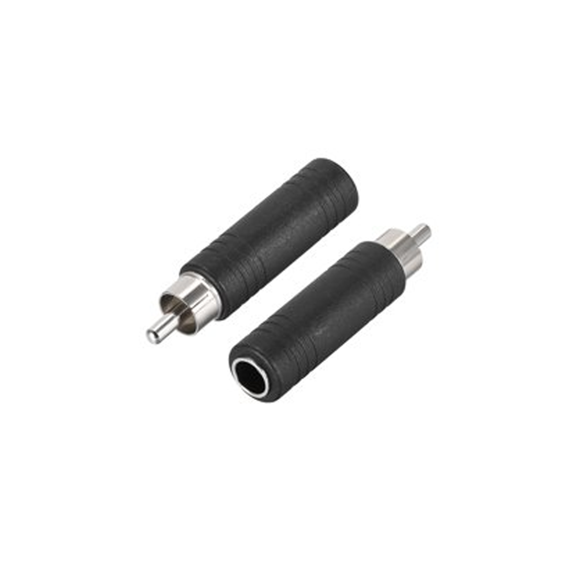 Adaptador de audio RCA macho a 1/4” hembra PL110